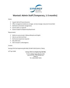 Synergy - Work Posting 2010-04